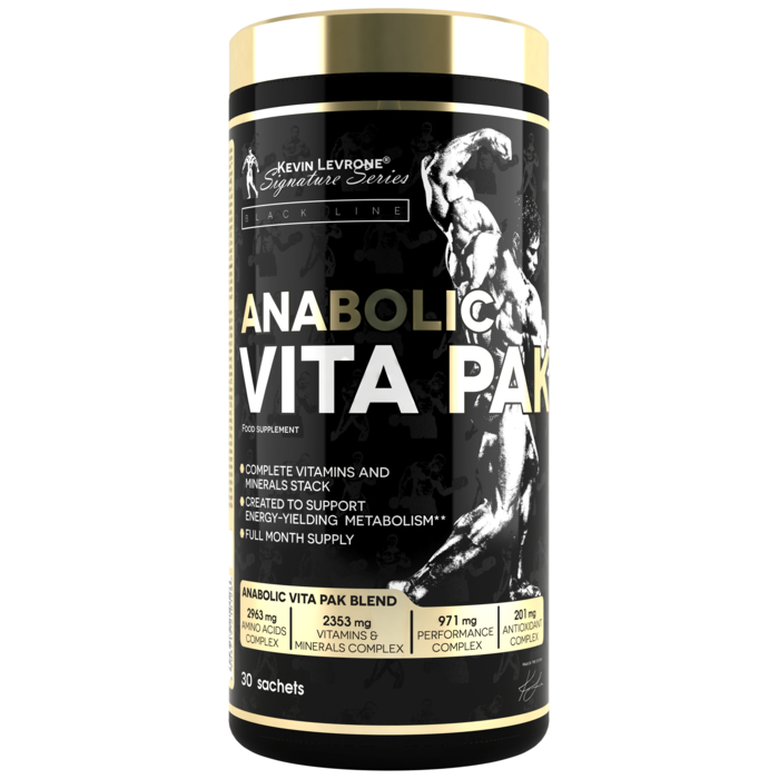 Kevin Levrone ANABOLIC VITA PAK 30 sachets 5903719210126 | 54017ORXZ Levrone Black | 54017ORXZ
