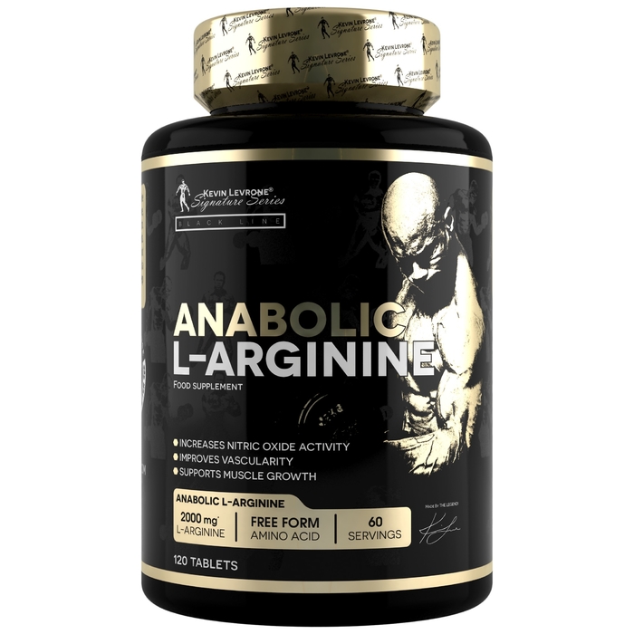 Kevin Levrone ANABOLIC L-ARGININE 120 tablets | 12538YDSI Levrone Black | 12538YDSI