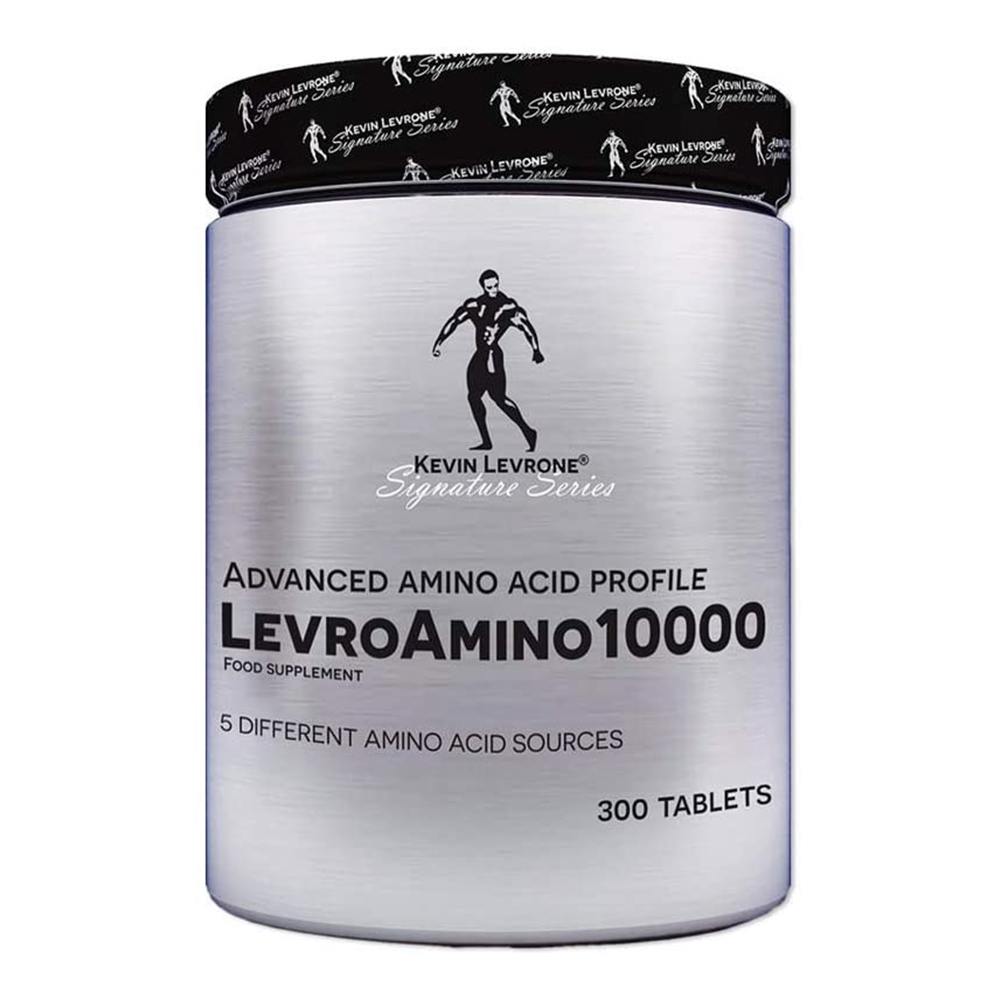 Kevin Levrone Amino, 10000 mg, 300 Tablets, Boost Endurance, Increased Stamina | 25480GLVO Levrone Silver | 25480GLVO