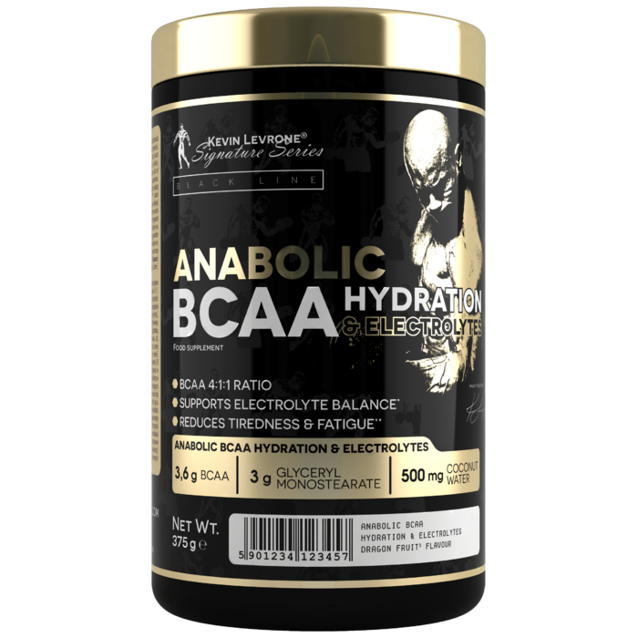Kevin Levrone Anabolic BCAA Hydration & Electrolytes 375 g 5903719256001 | 76829UIGX Levrone Black | 76829UIGX