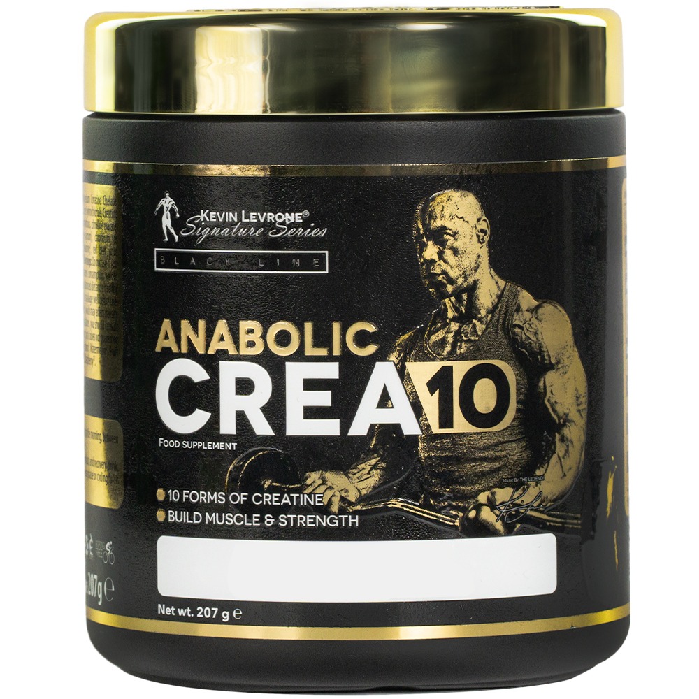 Kevin Levrone Anabolic Crea10, 207 G, Contains 10 Kinds of Creatine | 20958KARY Levrone Black | 20958KARY