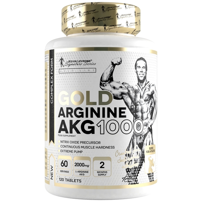 Kevin Levrone GOLD ARGININE AKG 1000 120 tablets | 87496CQVI Levrone Gold | 87496CQVI