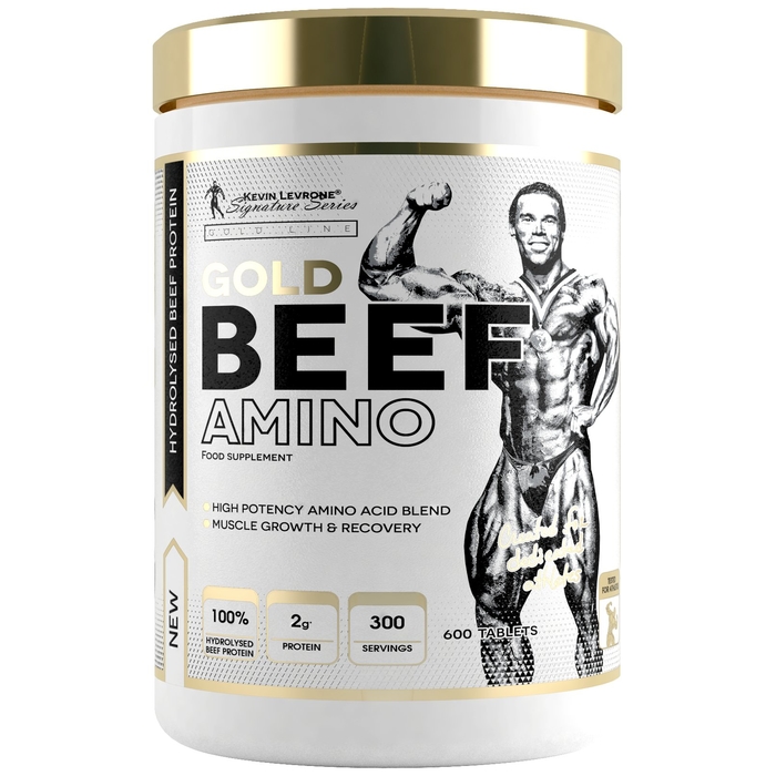 Kevin Levrone GOLD BEEF AMINO 600 tablets | 68145AUGC Levrone Gold | 68145AUGC