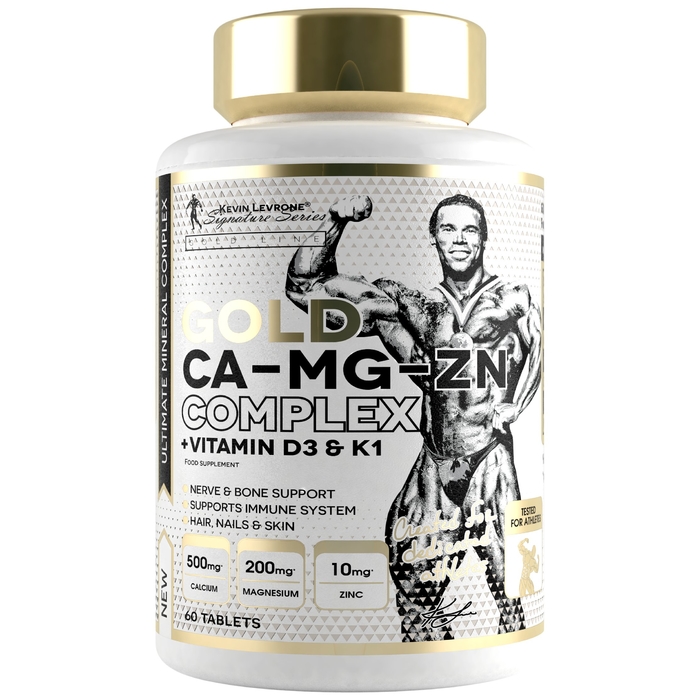 Kevin Levrone GOLD CA-MG-ZN COMPLEX 60 tablets | 17425MCKT Levrone Gold | 17425MCKT