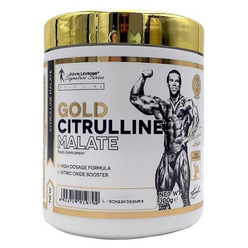 Kevin Levrone Gold Citrulline Malate, Unflavored, 300 Gm, Support Blood Flow & Pumping | 91456XPIV Levrone Gold | 91456XPIV