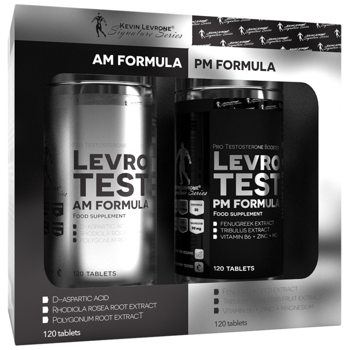 Kevin Levrone LevroTest AM PM formula 240 (2x120) tablets 5902610934568 | 91630GATM Levrone Silver | 91630GATM