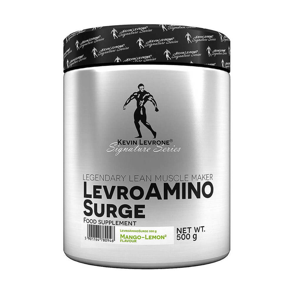 Kevin Levrone Levro Amino Surge, Mango Lemon, 500 Gm, Multi-ingredient Composition of Amino Acids | 79536VSOX Levrone Silver | 79536VSOX