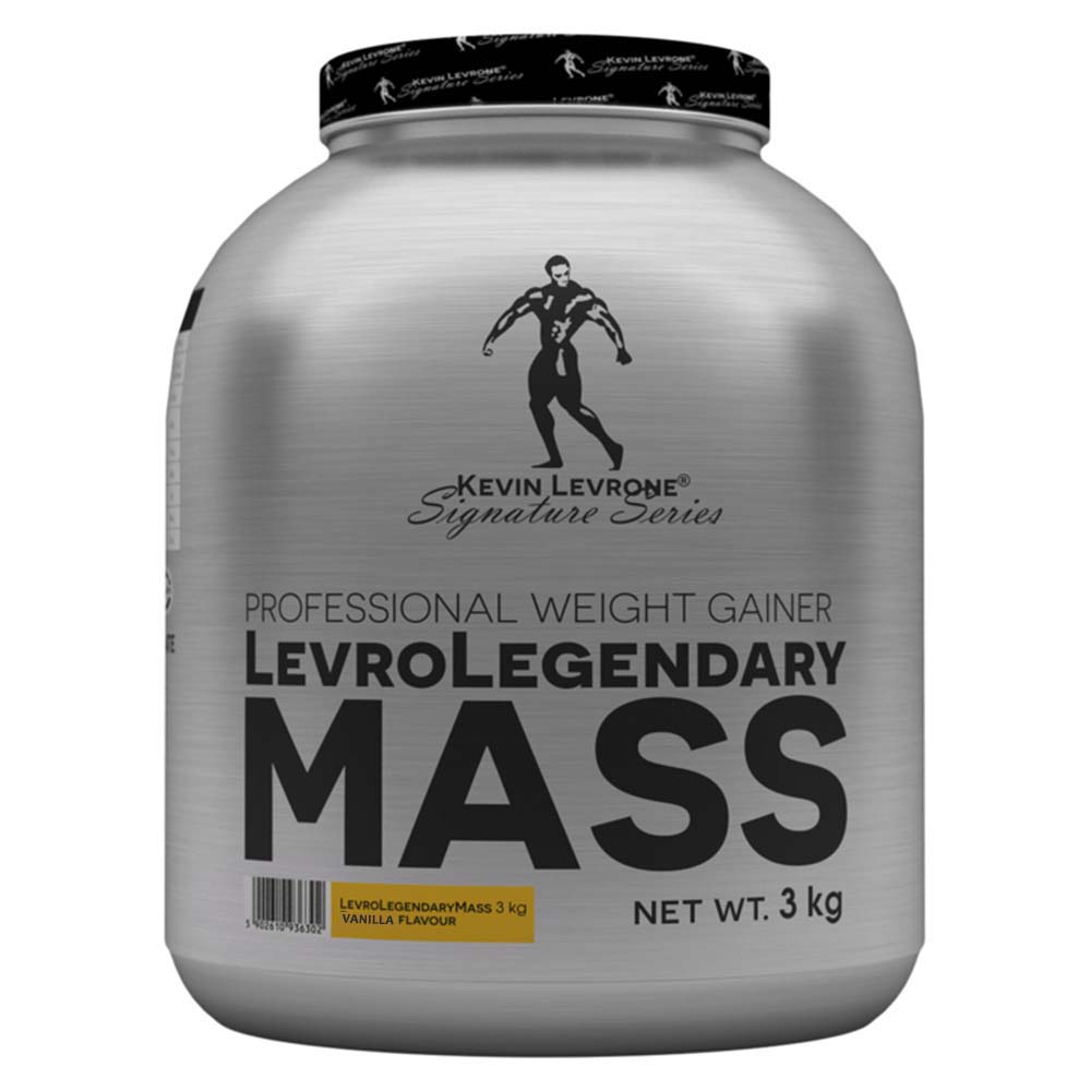 Kevin Levrone Levro Legendary Mass, Vanilla, 3 Kg, Ideal Option for Physically Active People | 36514VFRG Levrone Silver | 36514VFRG