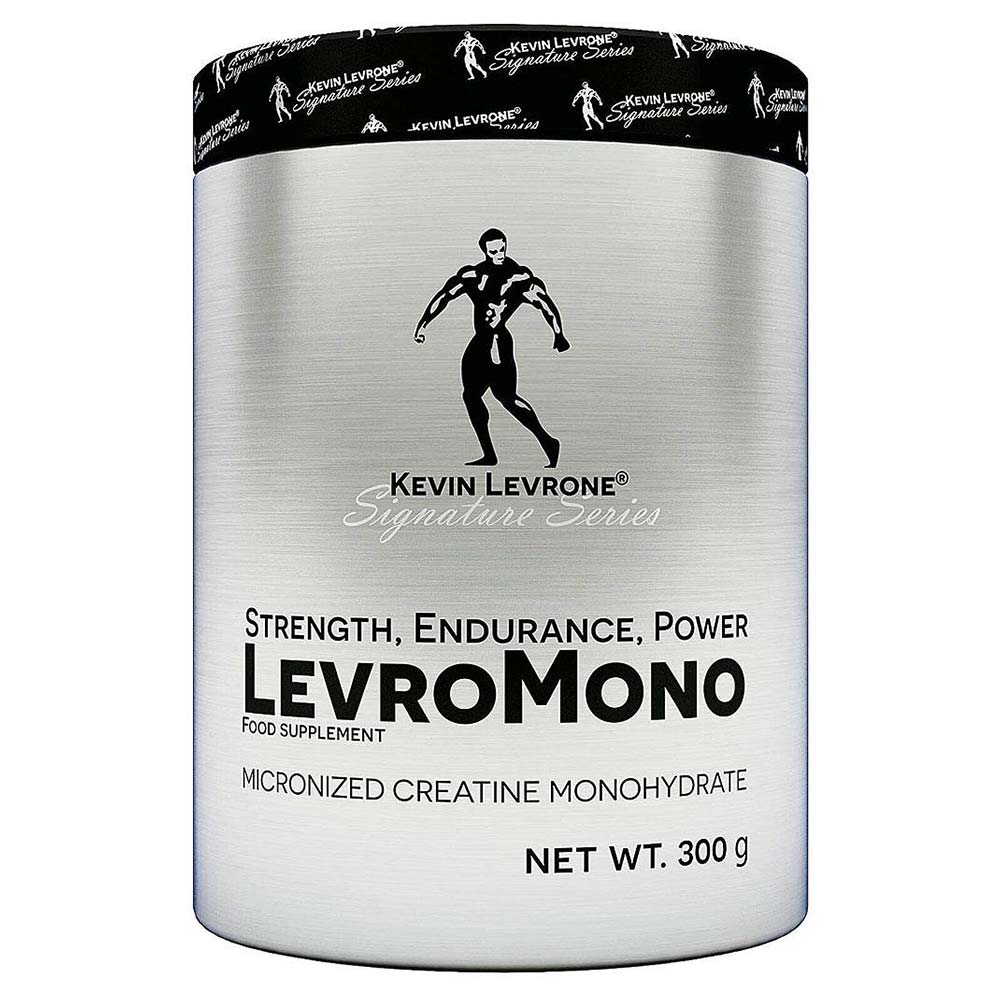 Kevin Levrone Levro Mono, Unflavored, 300 Gm, 4.5g Creatine Monohydrate, 50 mg of Beta-Glucan | 50184HMYN Levrone Silver | 50184HMYN