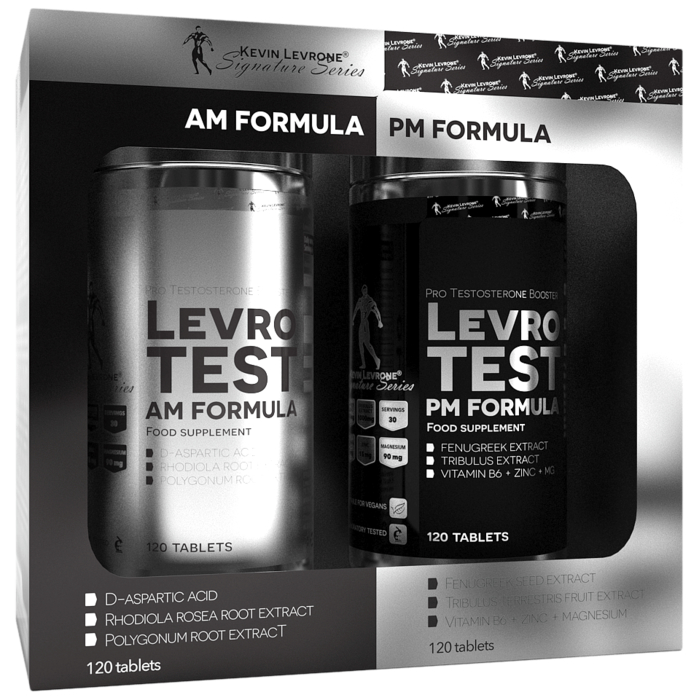 Kevin Levrone Levro Test (AM PM formula) 240 (2x120) tabs 5903719237260 | 57428AIRM Levrone Silver | 57428AIRM