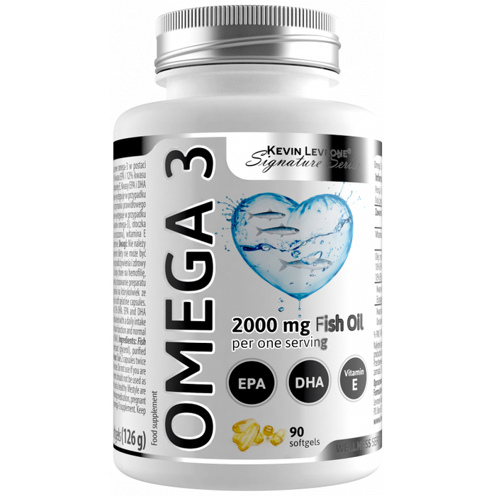 Kevin Levrone OMEGA 3 90caps 5903719258746 | 25463QKHD Levrone Silver | 25463QKHD
