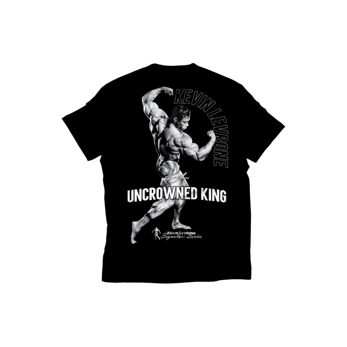 Kevin Levrone T-Shirt UNCROWNED KING 240g Black 5903719263894 | 24370TLQV Levrone Merch | 24370TLQV