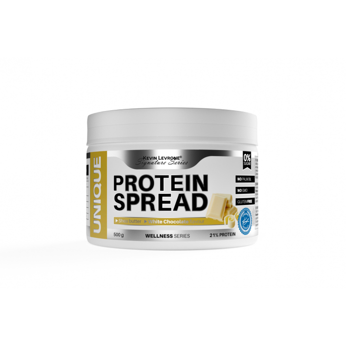 Kevin Levrone Unique Protein Spread 500g White chocolate 5903719205054 | 01258FDWN Levrone Wellness | 01258FDWN