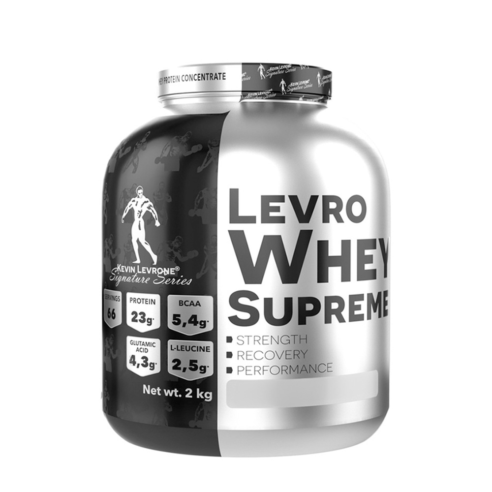 Kevin Levrone Whey Supreme, Vanilla, 2 Kg, Support Strength, Support Recovery | 04596WYMJ Levrone Silver | 04596WYMJ